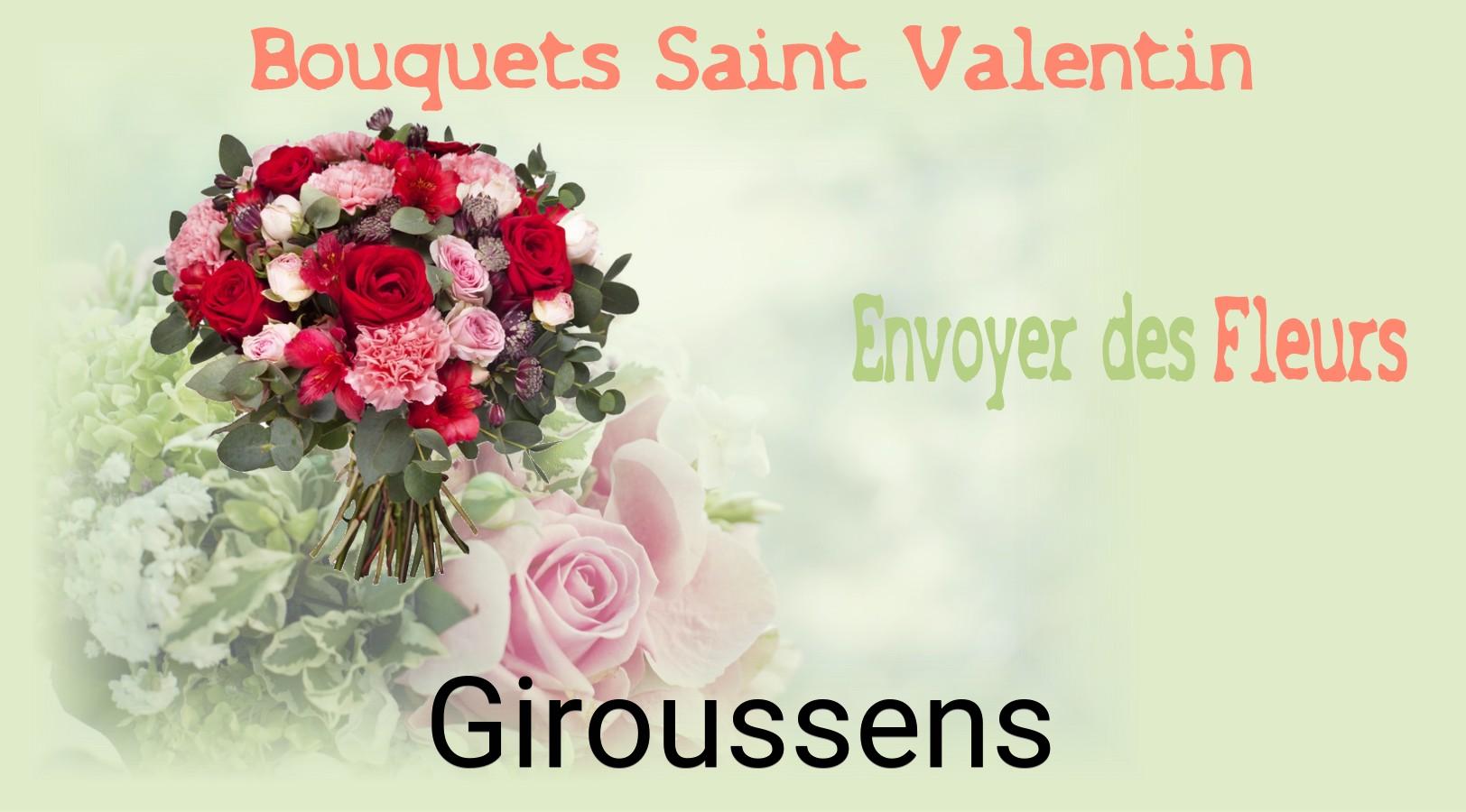 Roses de Saint-Valentin livrées à Giroussens
